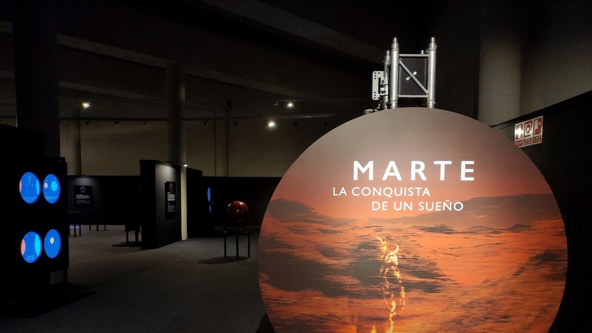 Exposición interactiva de Marte del Museo de la Ciencia de Valladolid. - MUSEO DE LA CIENCIA DE VALLADOLID