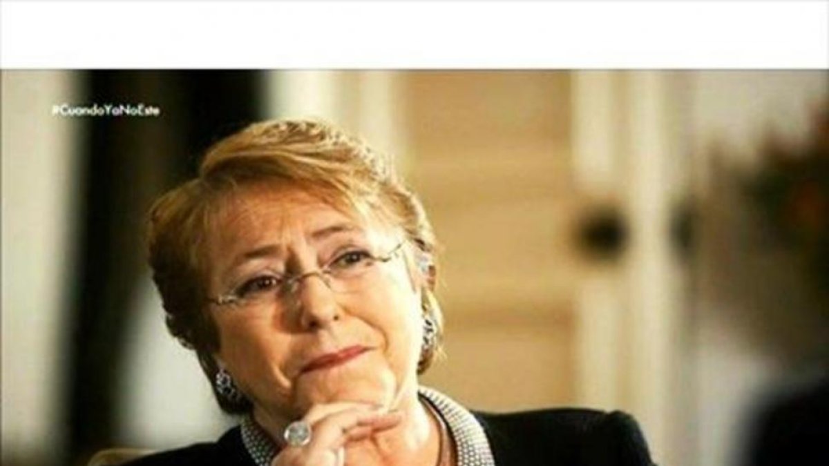 La presidenta de Chile, Michelle Bachelet.-EL PERIÓDICO