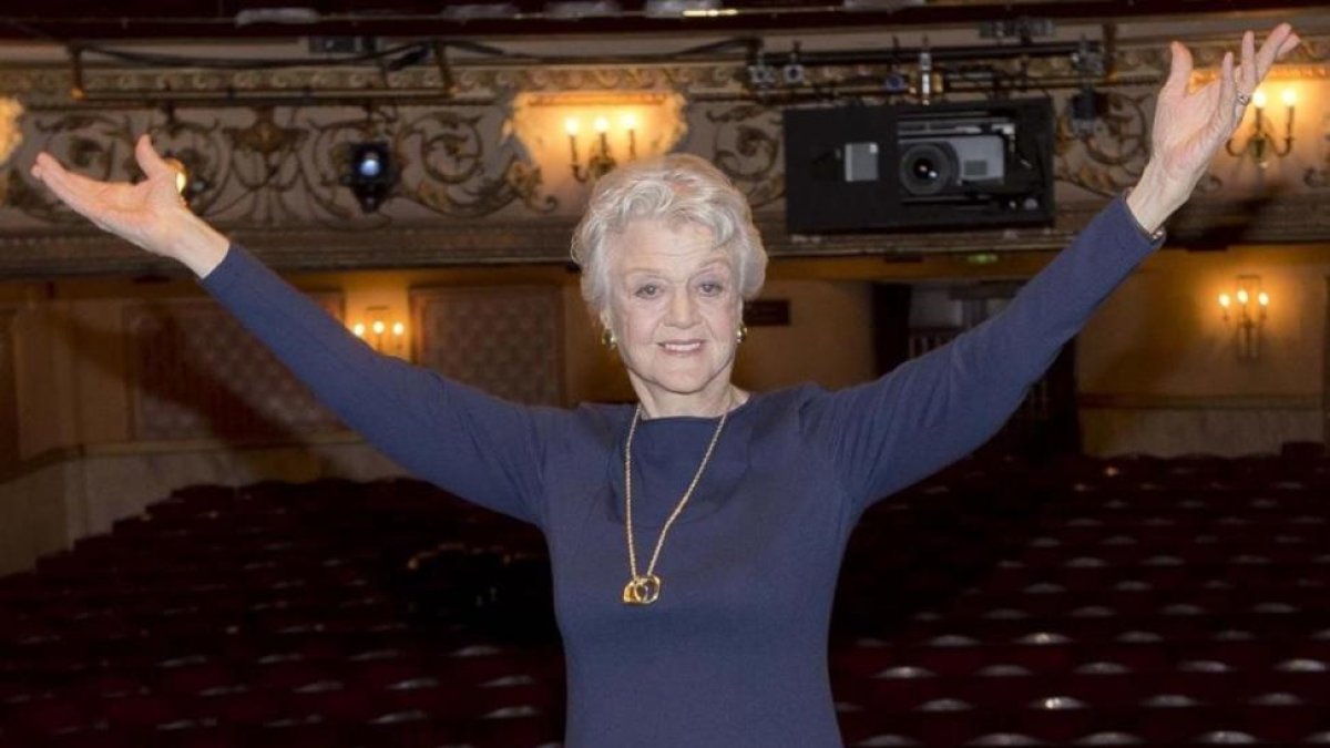 Angela Lansbury, en el Gielgud Theatre de Londres, en enero del 2014.-AP / JOEL RYAN