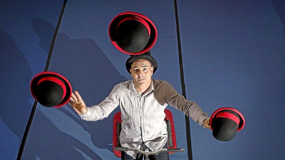 Rafael López Rico, director de la escuela de circo.-Pablo Requejo