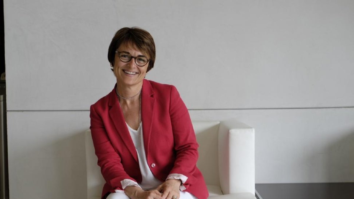 La directora comercial y de marketing de Abertis, Marga Tejedor.-JORDI SOTERAS