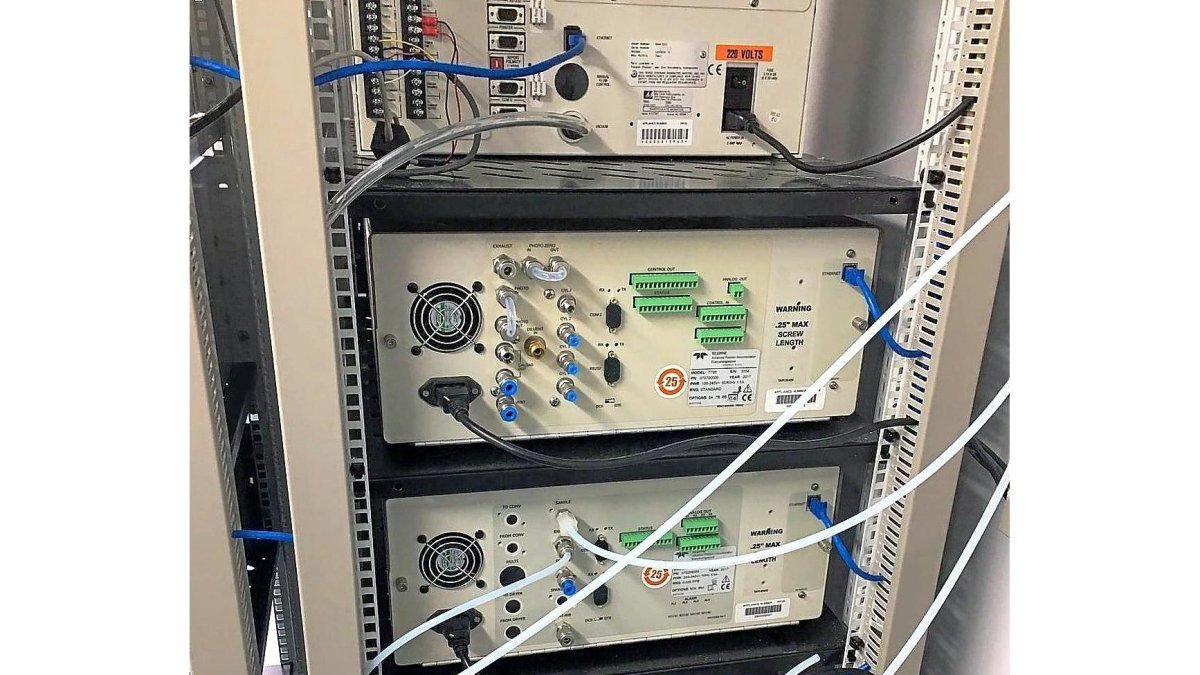 Laboratorio móvil de calidad del aire adquirido por el Ayuntamiento.-E. M.