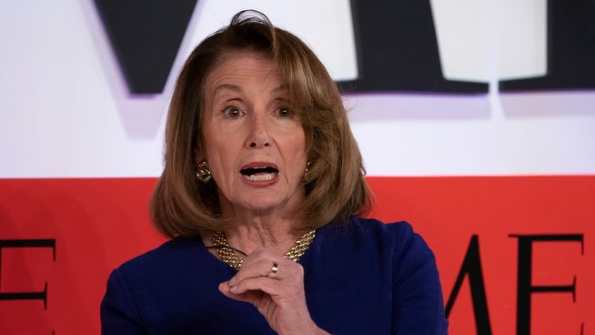 Nancy Pelosi, presidenta de la Cámara de Representantes de los EEUU.-AFP