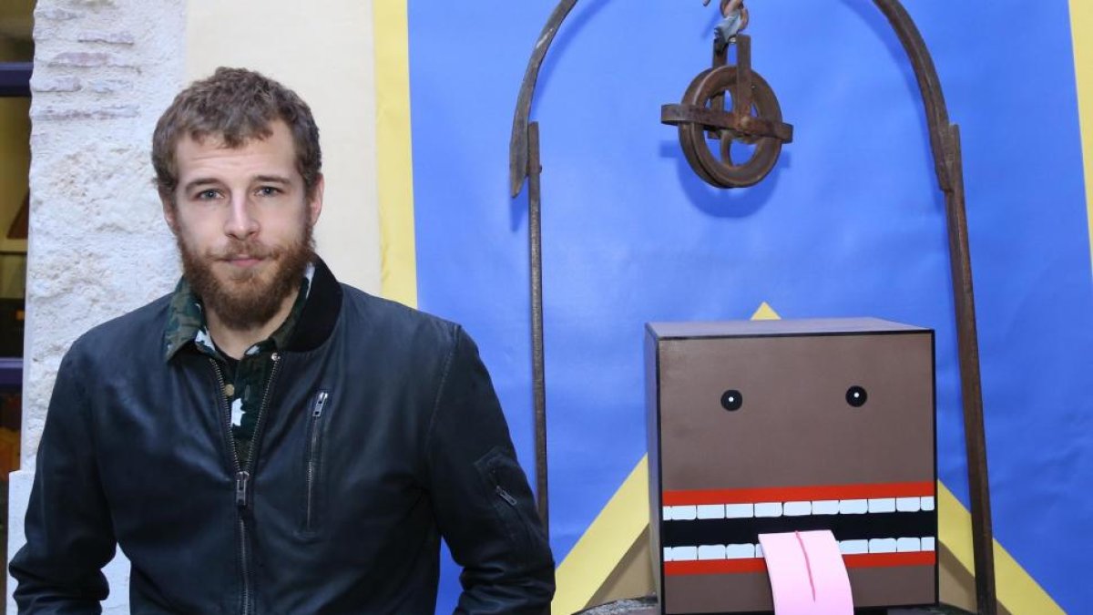 Álvaro Cervantes, presenta en el 3D WIRE FEST el videojuego oficial de la serie 'Carlos, Rey Emperador' producida por TVE en colaboración con Diagonal TV.-ICAL