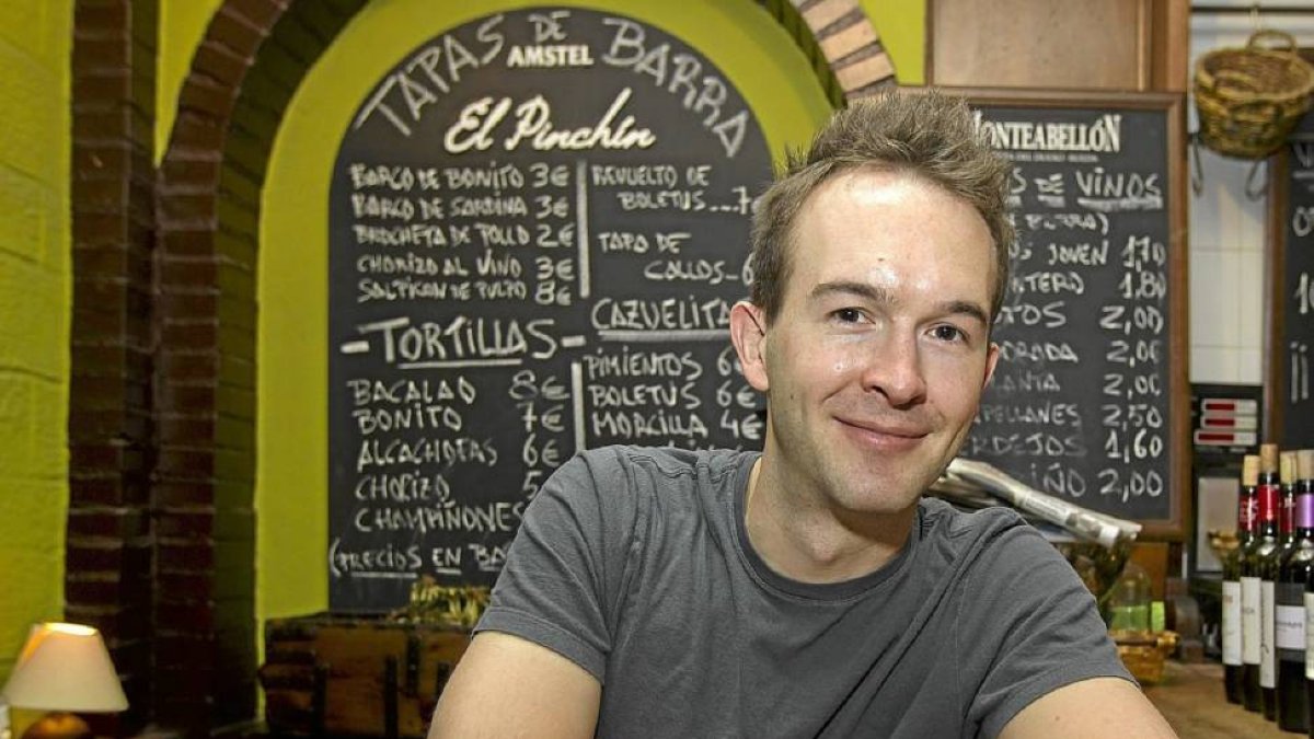 Andre Gourlay durante una visita anterior a Valladolid.-J.M. Lostau