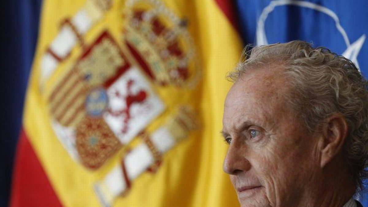 El ministro de Defensa, Pedro Morenés, el pasado 3 de septiembre.-EFE / VÍCTOR LERENA