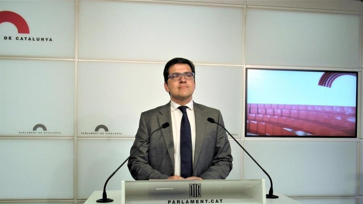 El secretario de Acción Institucional de Ciudadanos, José María Espejo-E. PRESS