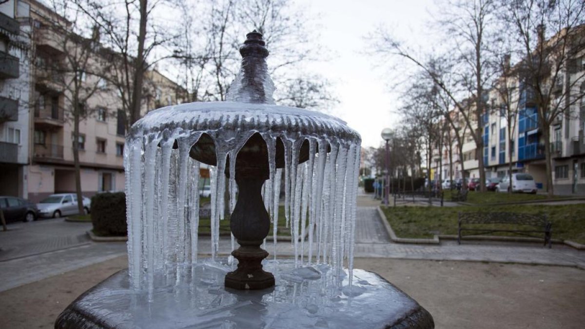 Esta noche los termómetros en Salamanca llegaron hasta los -8º C-ICAL