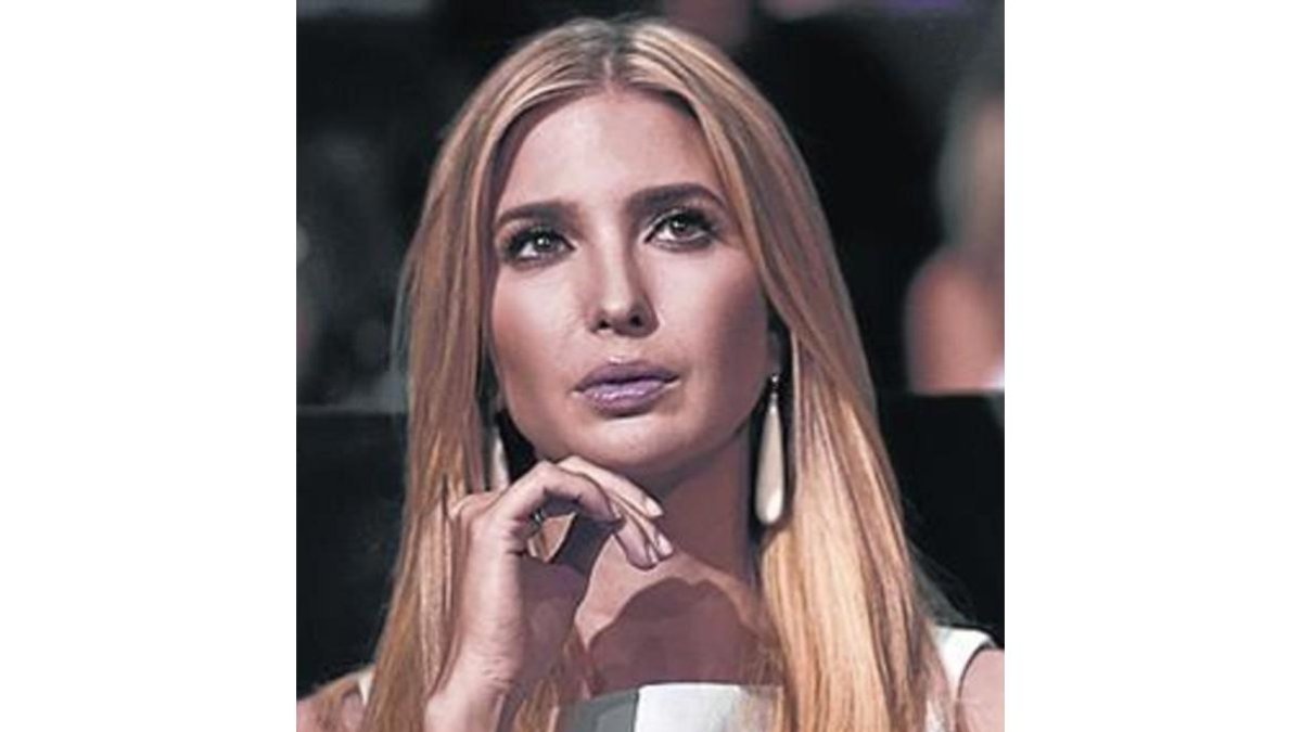 Ivanka Trump.-