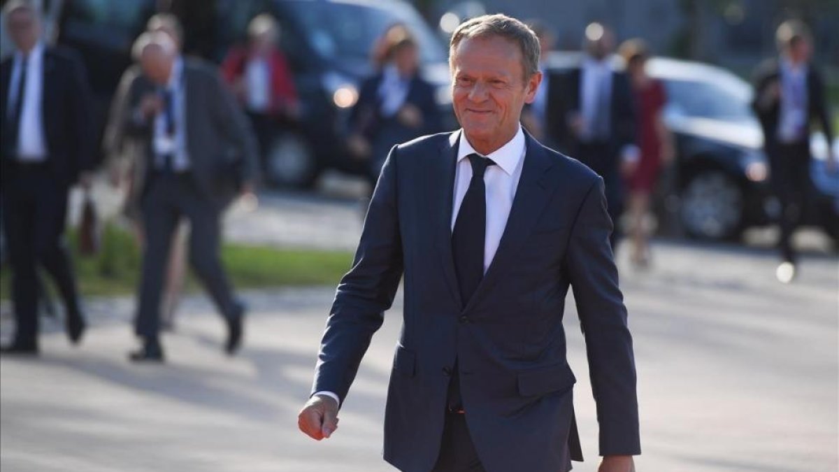 Donald Tusk.-/ VASSIL DONEV POOL