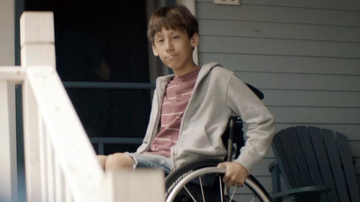 Captura del vídeo 'Wheels', el anuncio canadiense que triunfa en internet.-