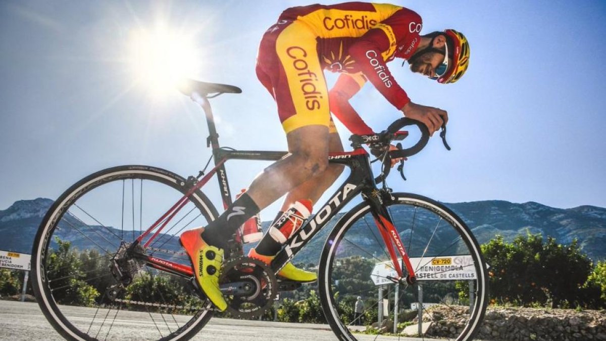 Jesús Herrada, campeón de España y líder del conjunto Cofidis. /-TEAM COFIDIS