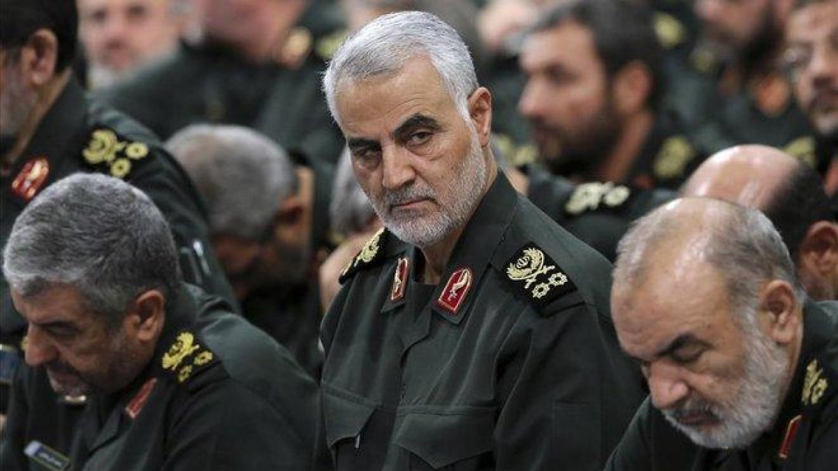 El comandante iraní Qasim Soleimani, en una imagen de archivo.-AP