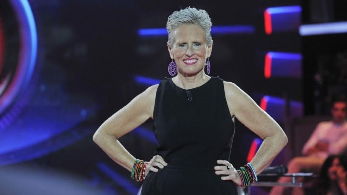 Mercedes Milà, en la presentación de la 16ª edición de 'Gran Hermano', en septiembre del 2015.-GOYO CONDE / MEDIASET