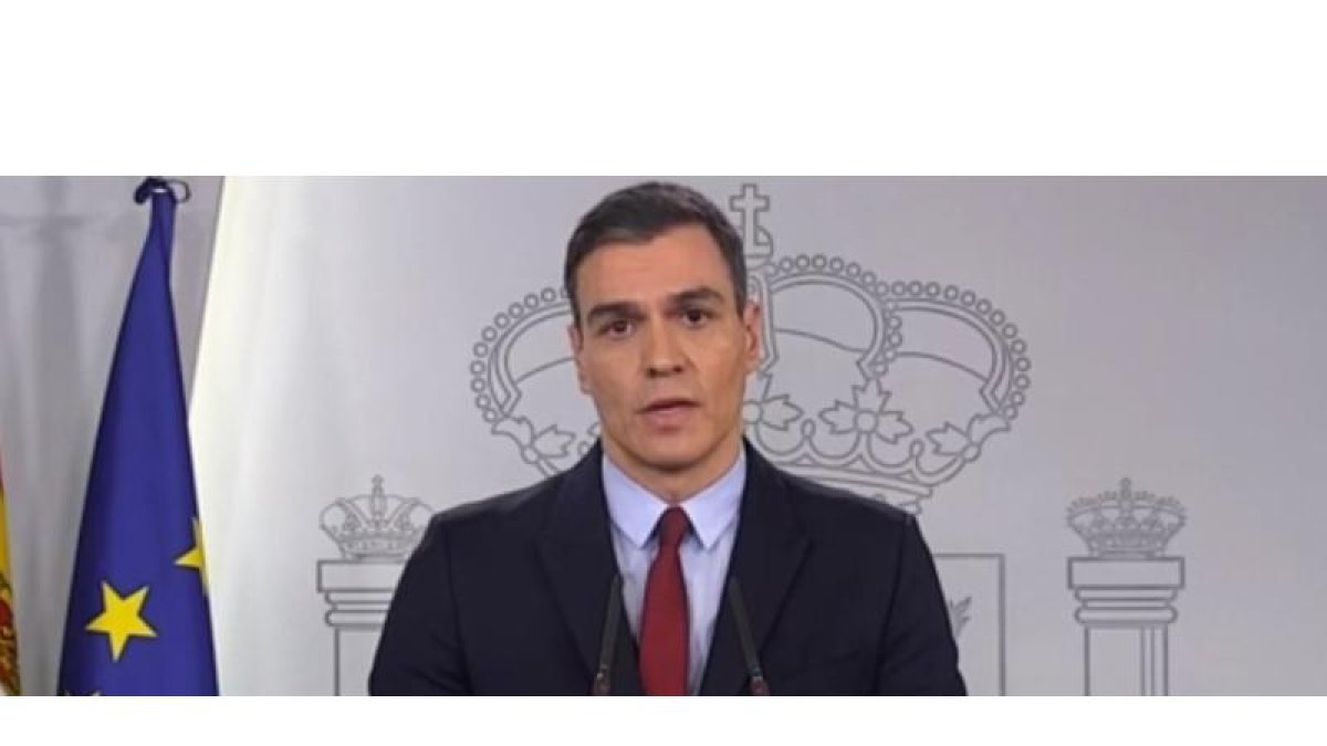 El presidente del Gobierno, Pedro Sánchez