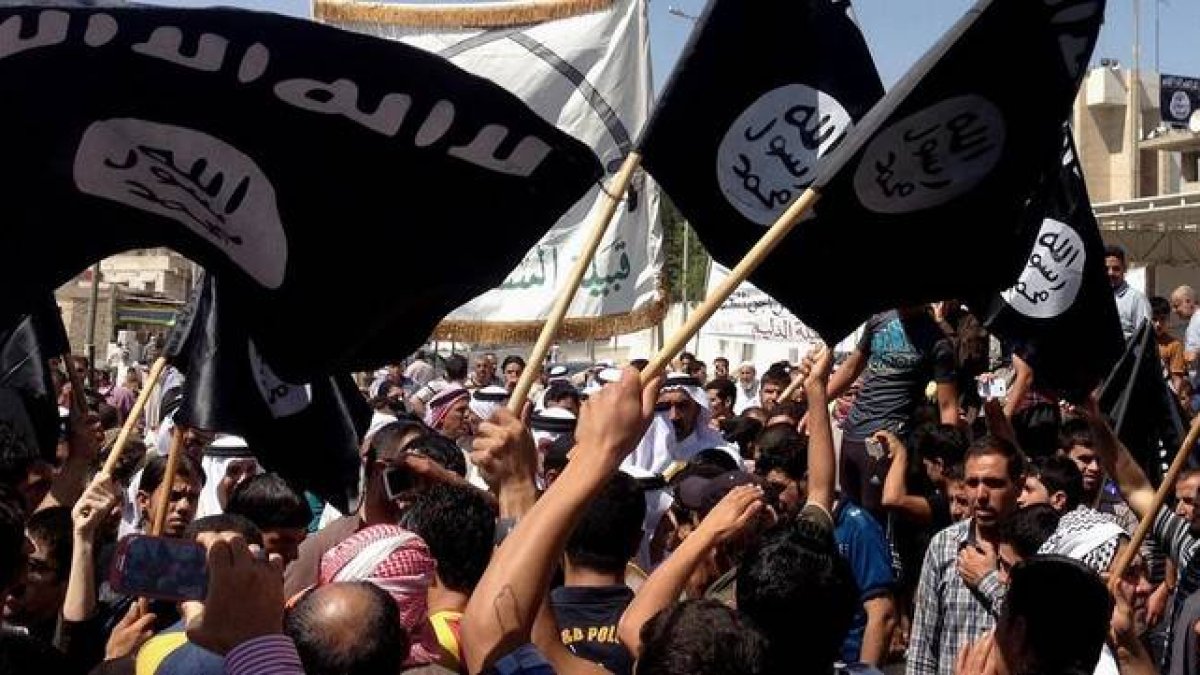 Fuerzas del Estado Islámico en Mosul, recientemente-