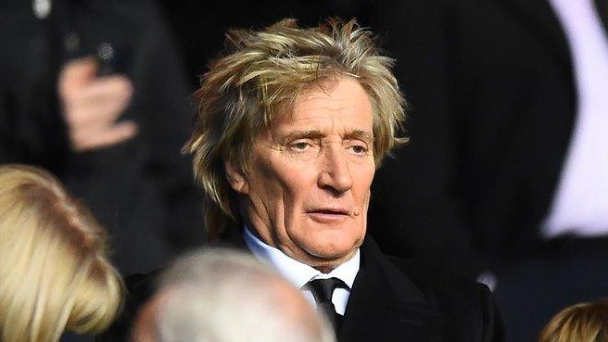 Rod Stewart, en una imagen de diciembre del 2017.-AFP