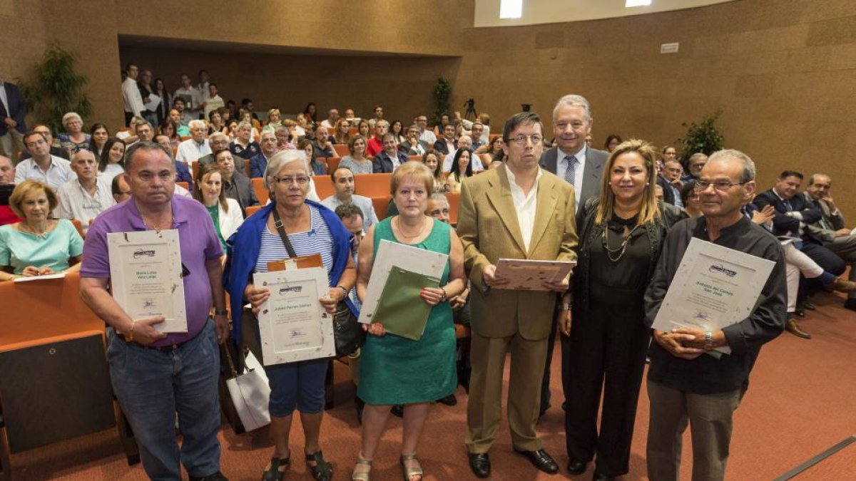 La vicepresidenta y consejera de Empleo, Rosa Valdeón, clausura el octavo aniversario de la Fundación Personas.-ICAL