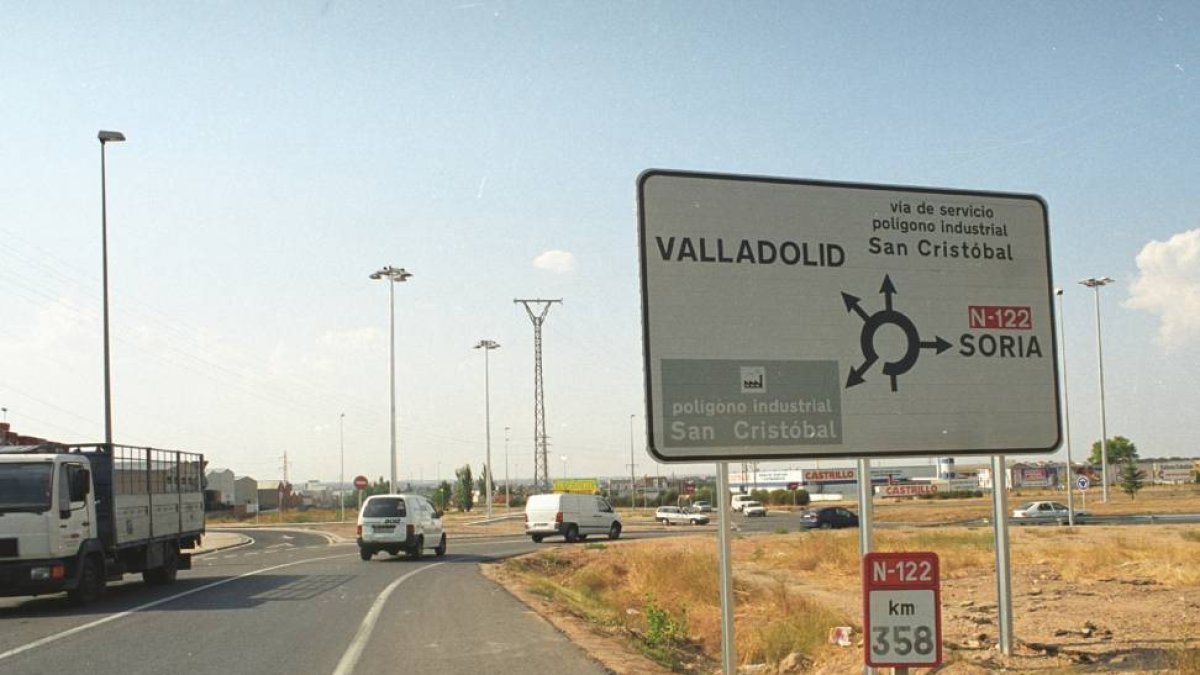 Carretera N-122 dirección Soria-El Mundo