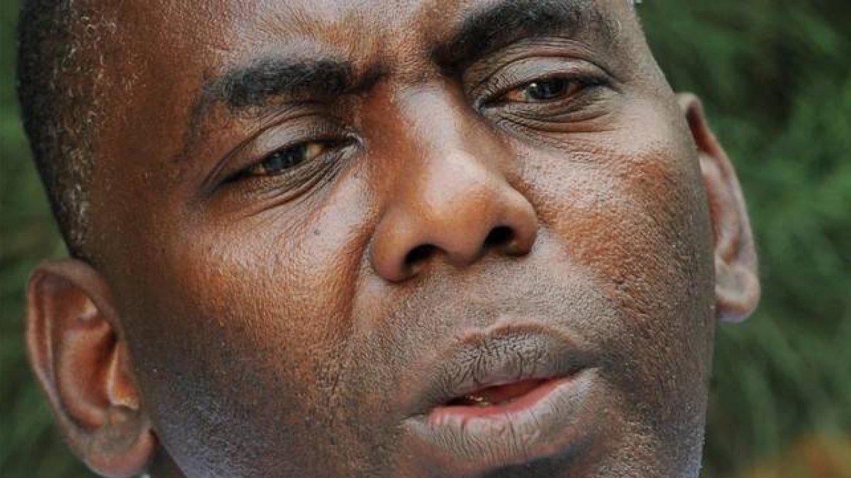 El activista antiesclavista Biram uld Abeid uld Dah el pasado junio en Nouackchott, Mauritania.-Foto: AFP PHOTO / SEYLLOU