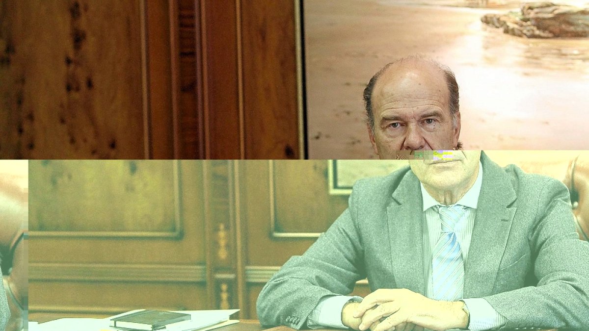 Imagen de archivo del presidente del Colegio de Médicos, José Luis Díaz Villarig.-EL MUNDO