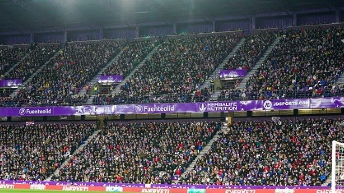 Gradas del José Zorrilla.