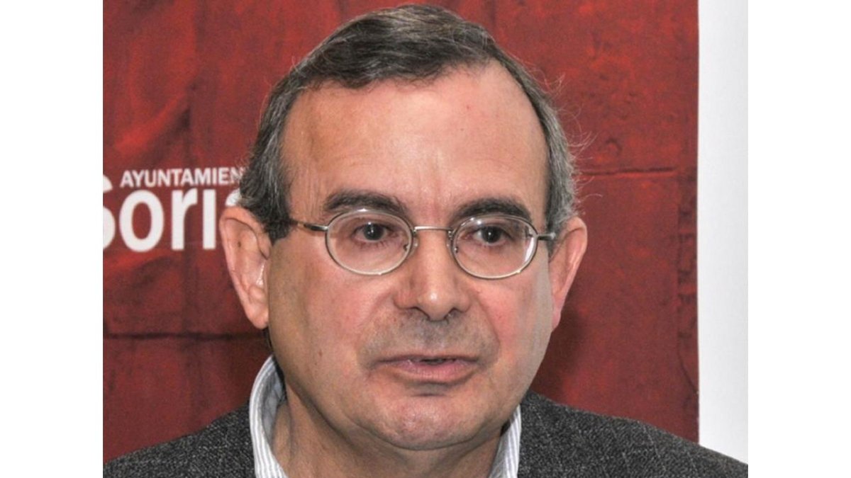 el concejal de Ciudadanos en Soria, Jesús de Lózar.-ÁLVARO MARTÍNEZ