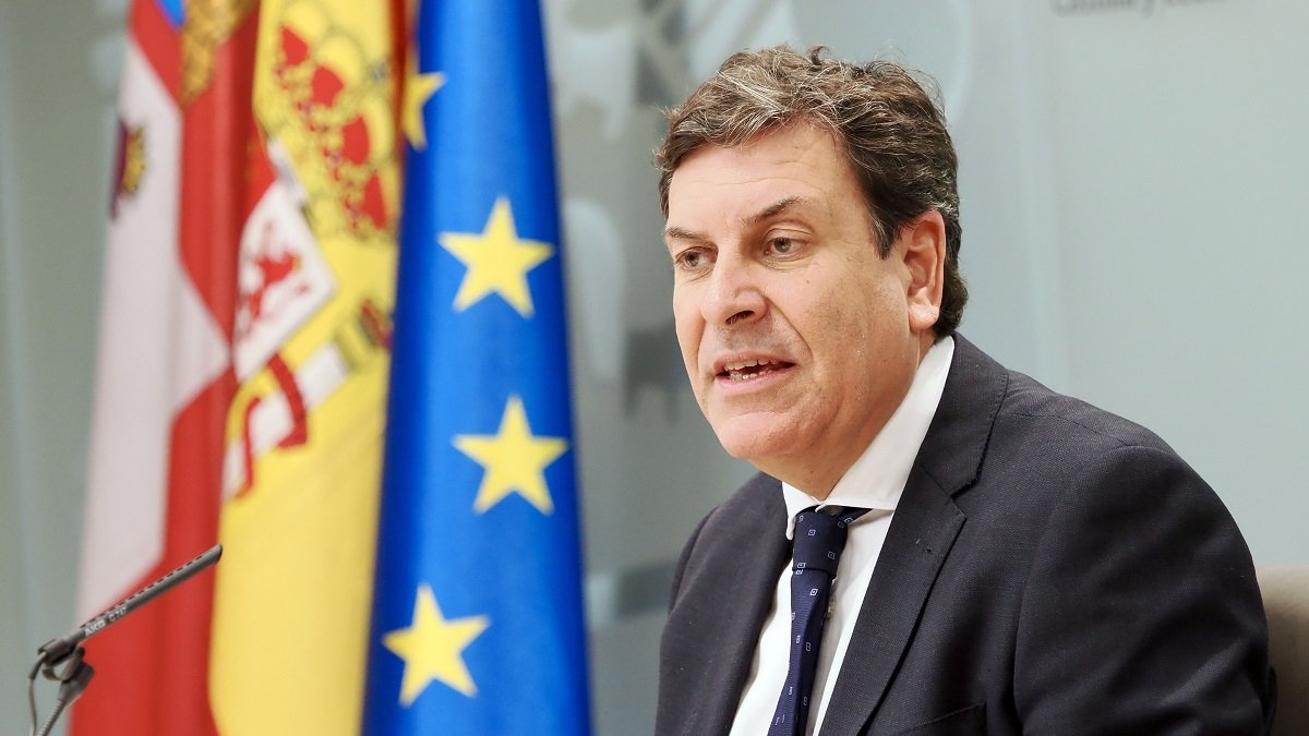 El portavoz de la Junta de Castilla y León, Carlos Fernández Carriedo.- ICAL