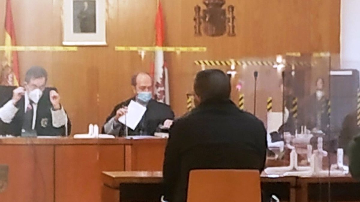 Juicio contra J. A. L. J., alias 'El Chispi', en la Audiencia Provincial de Valladolid. / EUROPA PRESS.