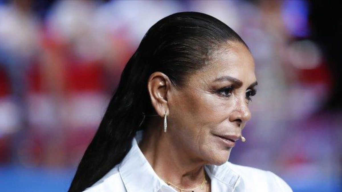 Isabel Pantoja, el pasado 21 de julio.-