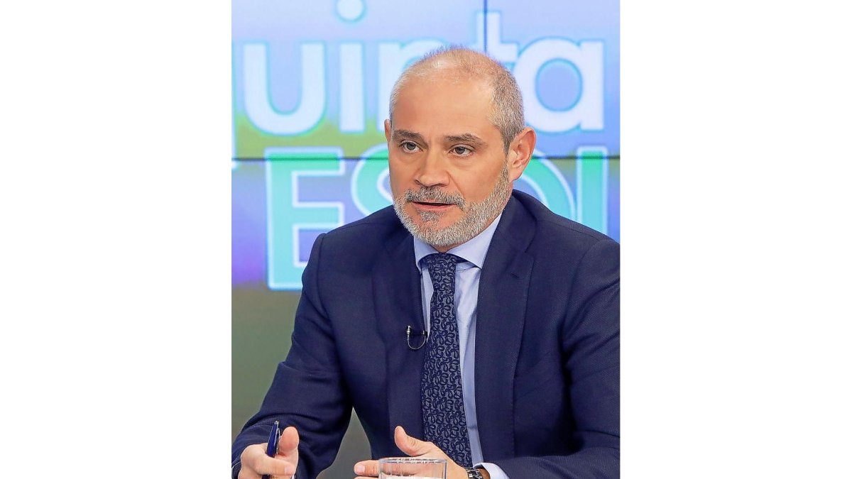 Víctor Caramanzana, presidente de la Cámara de Comercio e Industria de Valladolid-J. M. LOSTAU