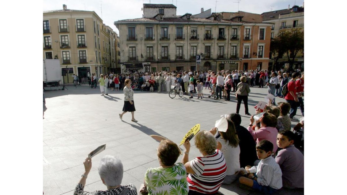 Plaza de Portugalete.-LETICIA PÉREZ / ICAL
