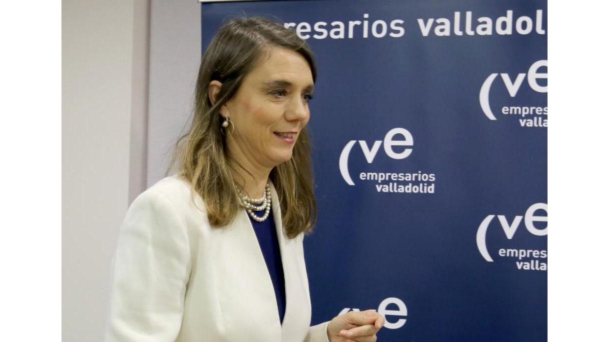 La presidenta de la CVE, Ángela de Miguel.-ICAL