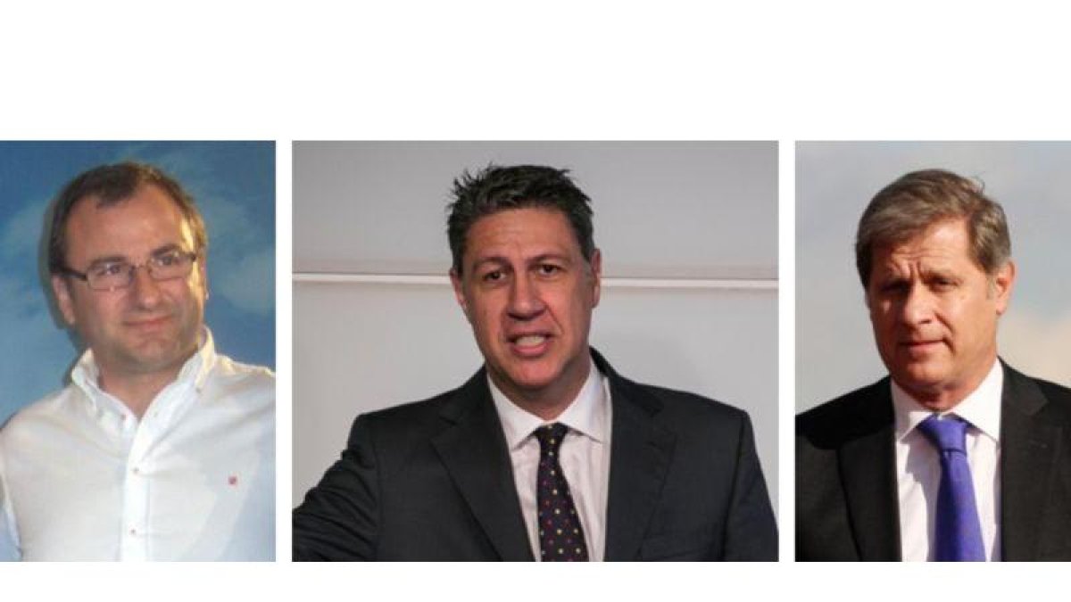 Alberto Villagrasa, Xavier García Albiol y Alberto Fernández Díaz.-