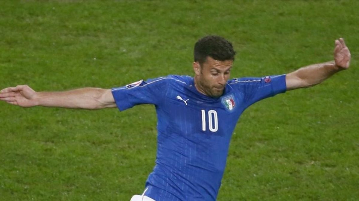 Motta, en el partido de Italia ante Irlanda.-EFE / ROLEX DELA PENA