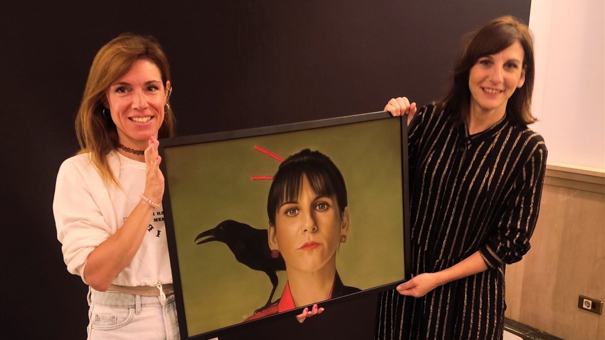 Laura Serrano junto a Malena Alterio. / E. M.