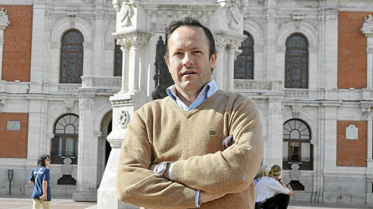 Juan Carlos Martín, ‘Hansen’, candidato a la presidencia de la Federación Española de Rugby.-EM