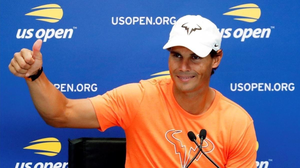 Nadal, en Nueva York.-EFE / JASON SZENES
