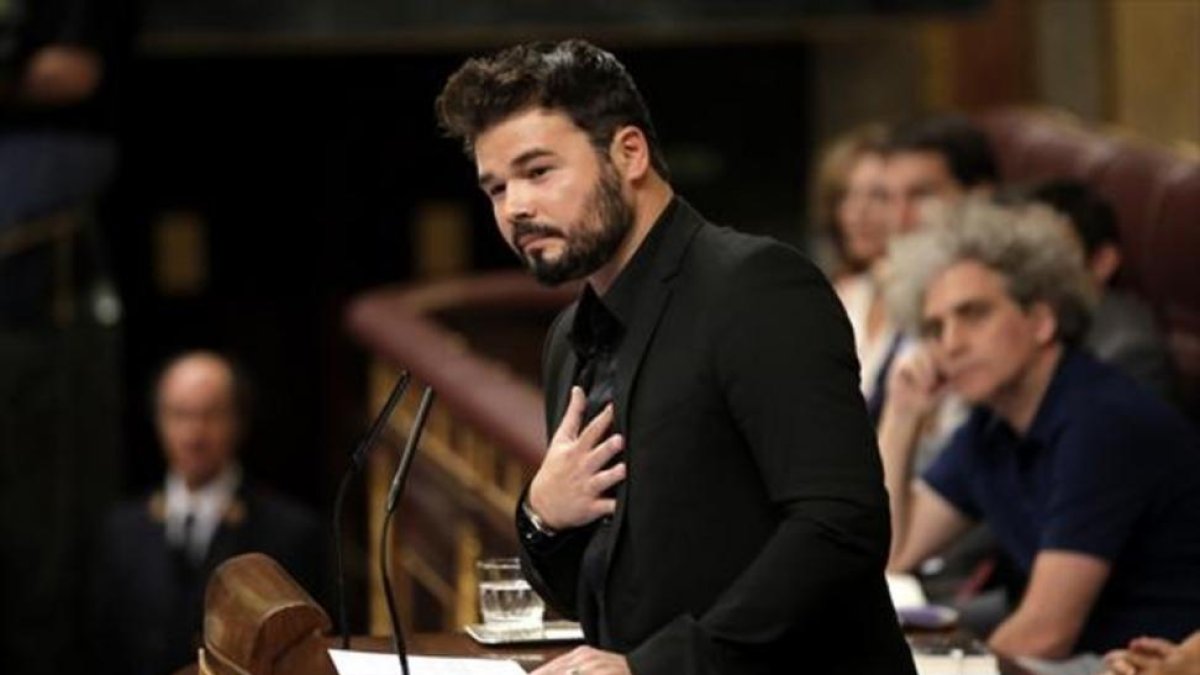 Gabriel Rufián.-