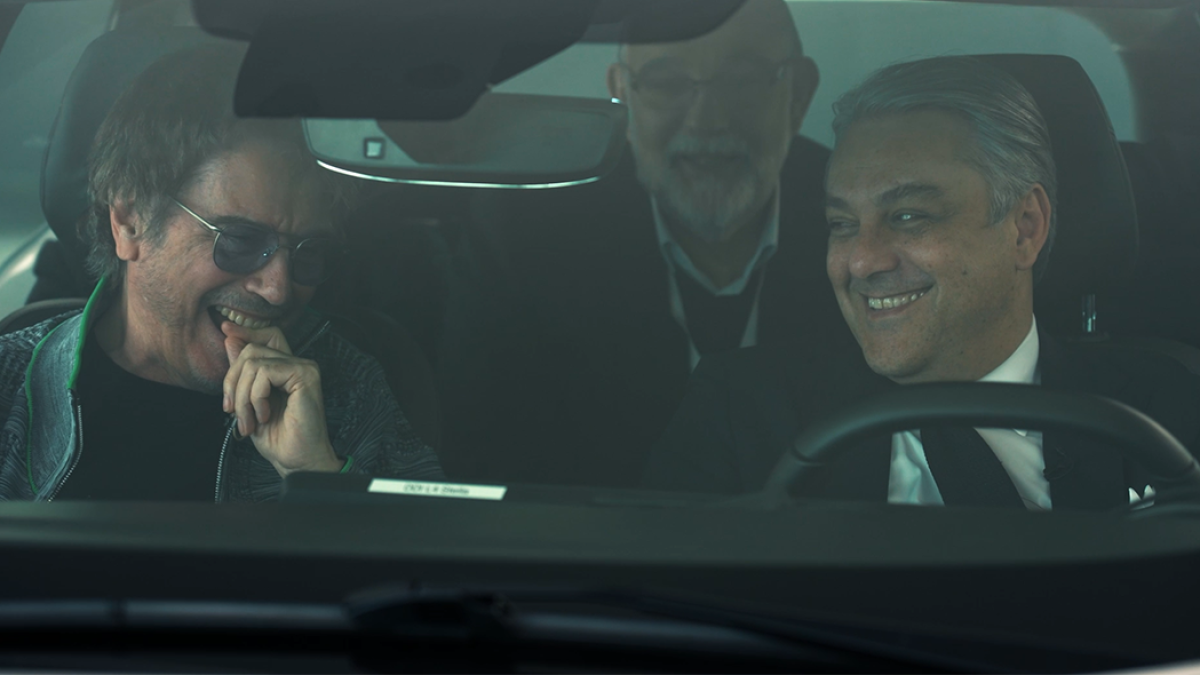 Jean-Michel Jarre y Luca di Meo.-RENAULT