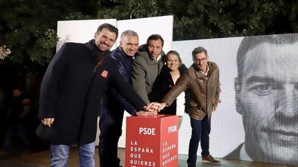 Luis Tudanca, Teresa López,y  Oscar Puente-ICAL