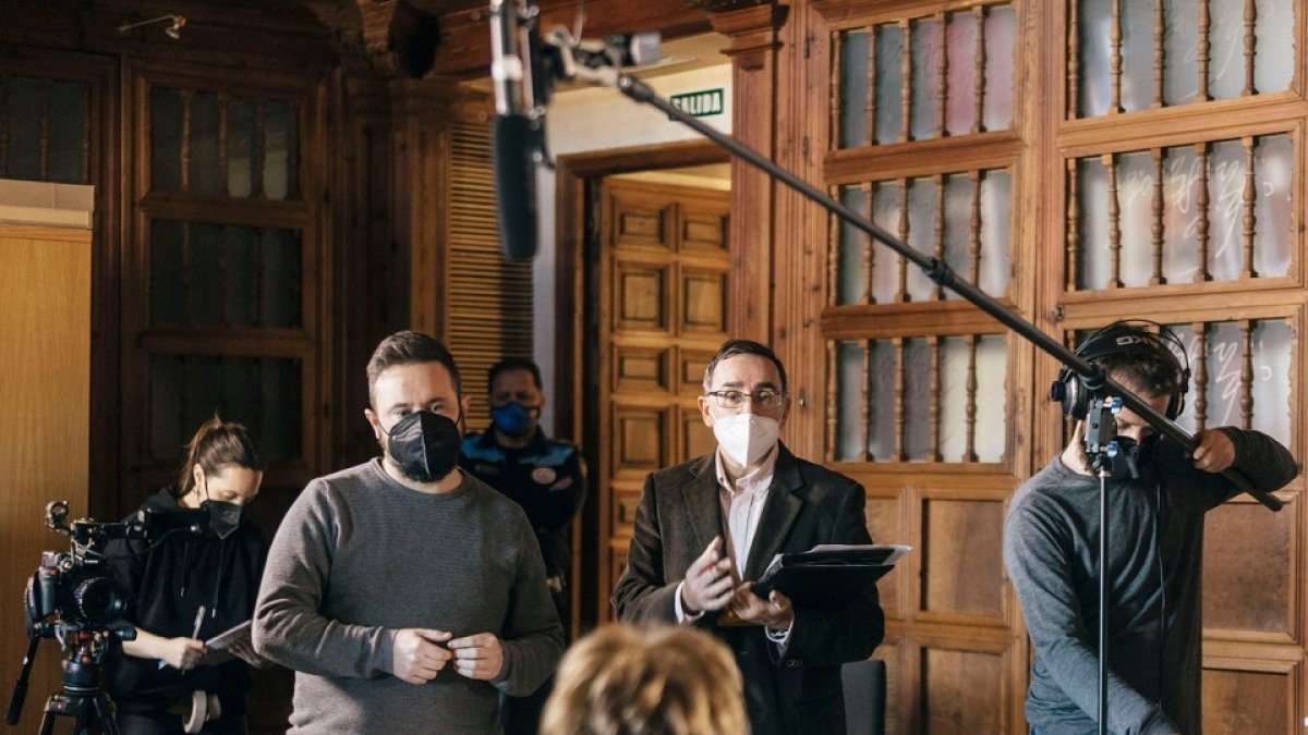 Rodaje sobre un documental sobre los Comuneros. | EL CARRUSEL