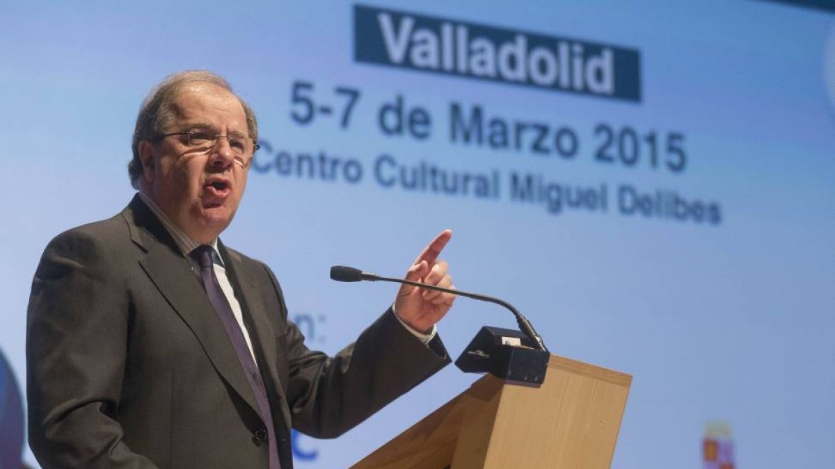 El presidente del Partido Popular de Castilla y León, Juan Vicente Herrera-Ical