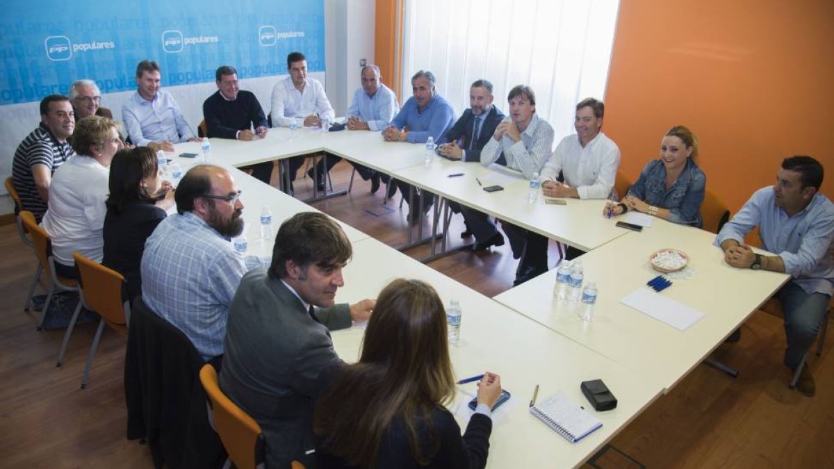 Presentación del comité de campaña del PP de Burgos-Ical