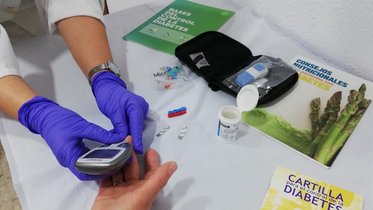 Prueba de control de la diabetes. - EP