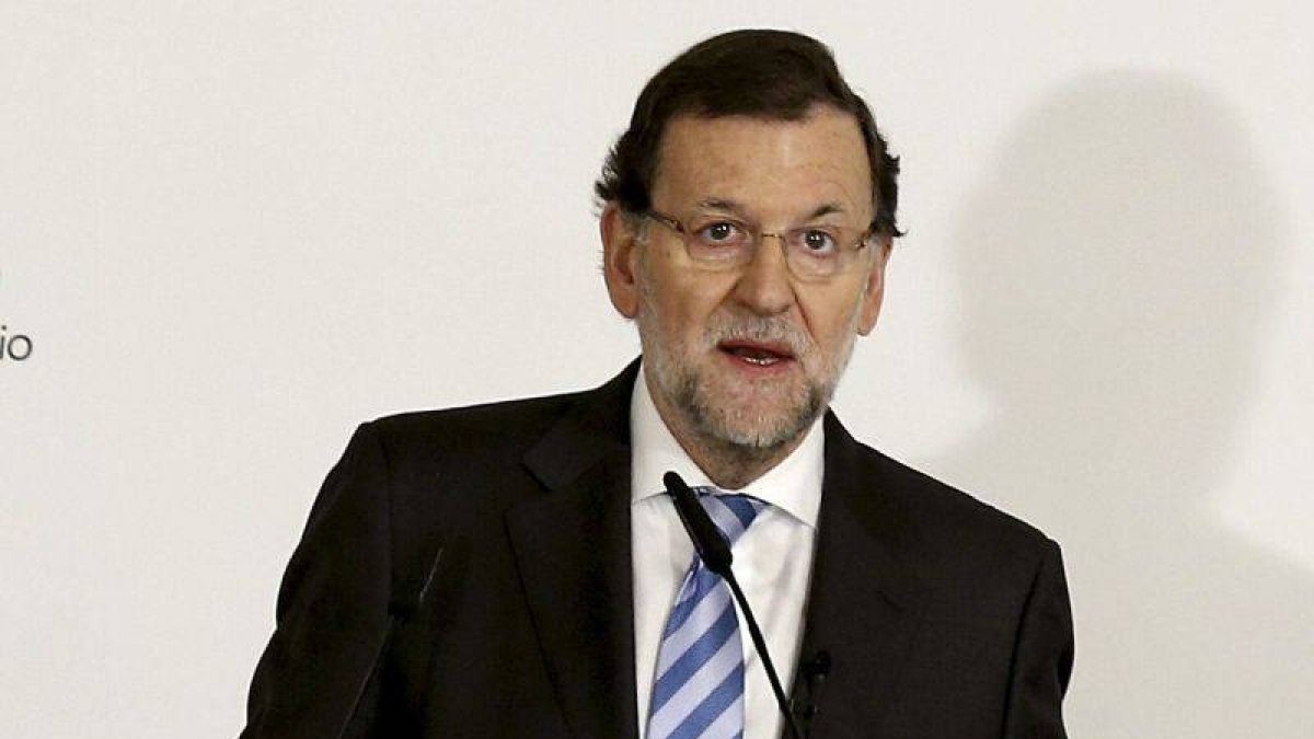 Mariano Rajoy, esta mañana.-Foto: EFE