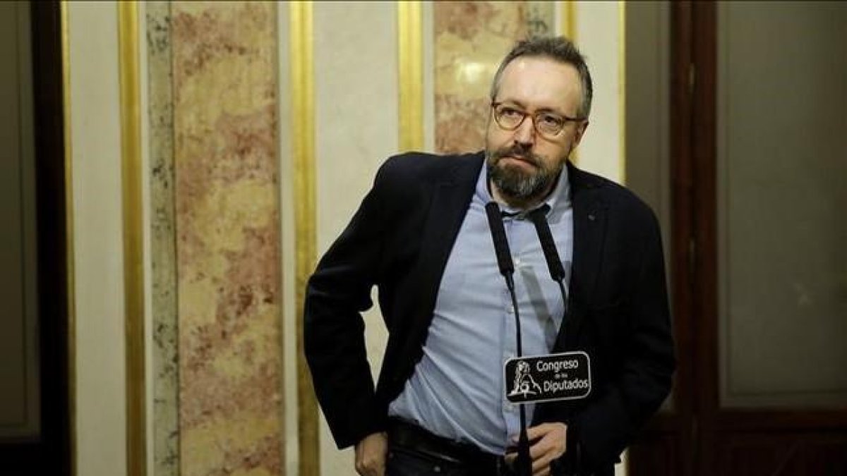 El portavoz parlamentario de Ciudadanos, Juan Carlos Girauta.-JOSE LUIS ROCA