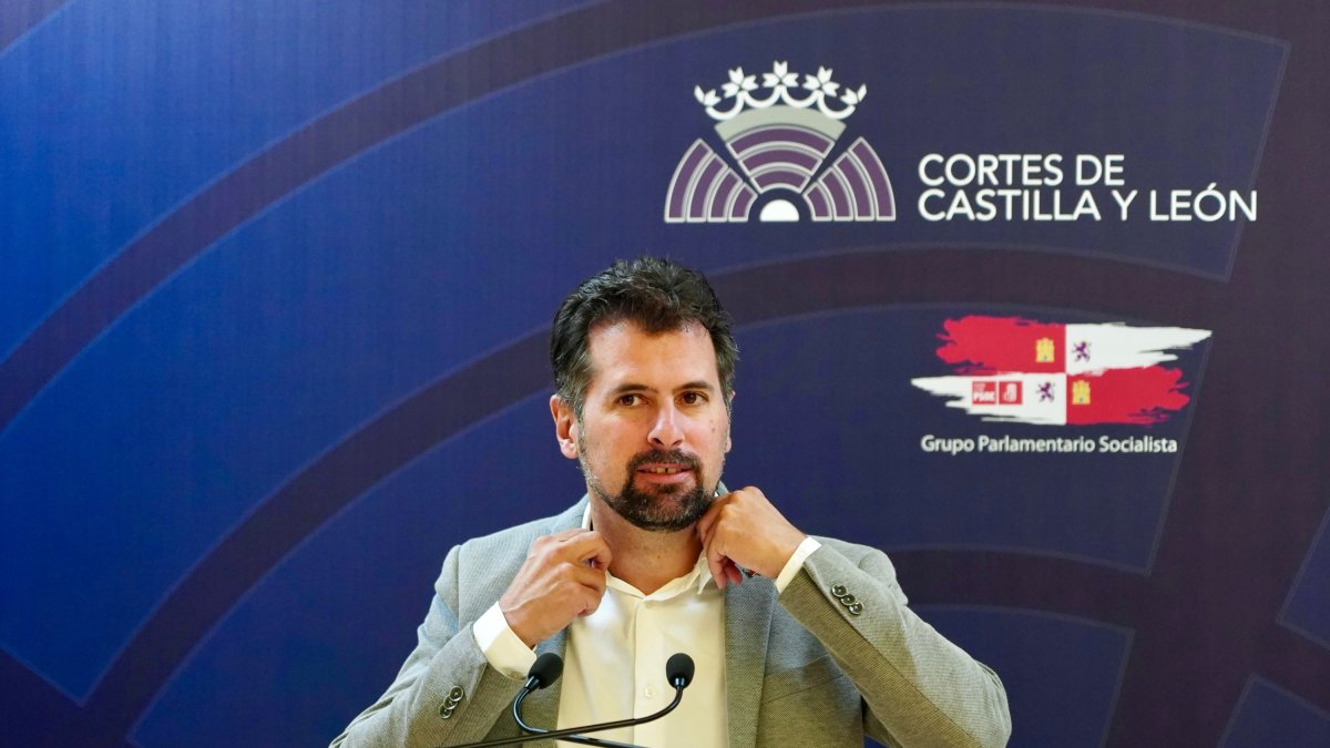 El secretario general del PSOECyL, Luis Tudanca,  en una imagen de archivo. ICAL