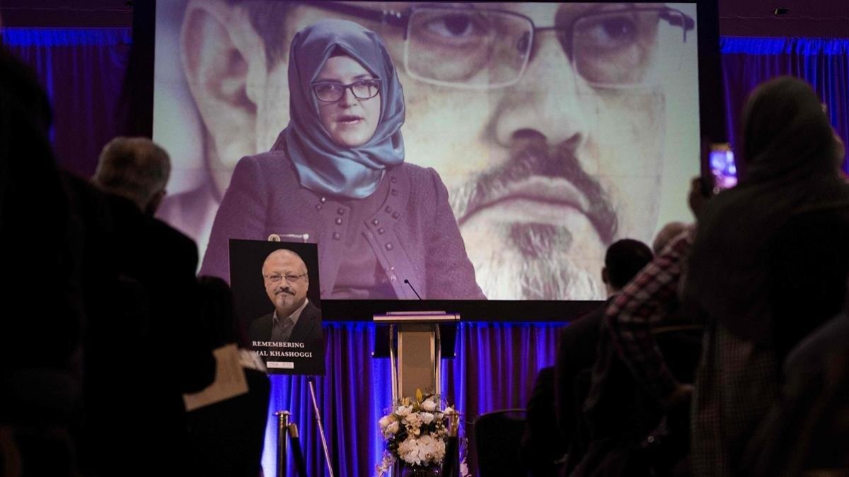 Acto de homenaje a Jamal Kashoggi en Washington-AFP / JIM WATSON