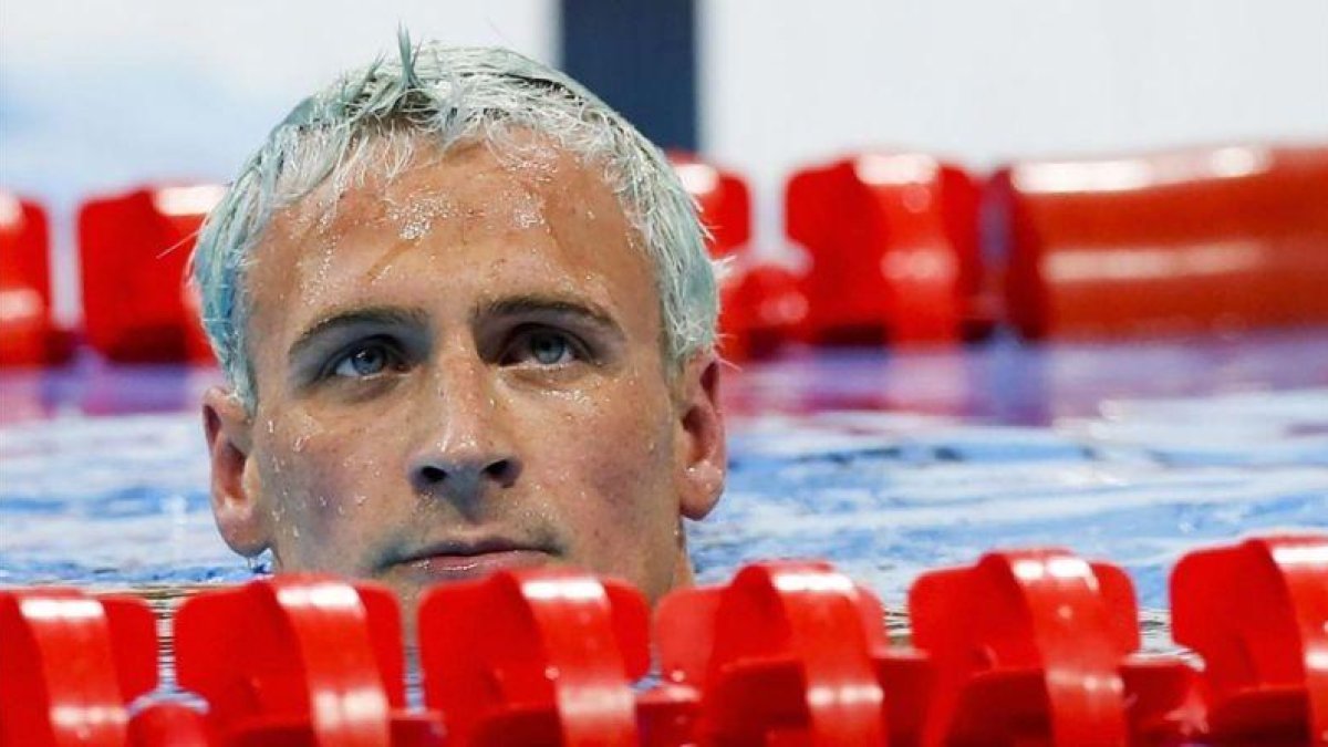 El nadador Ryan Lochte.-PATRICK B KRAEMER